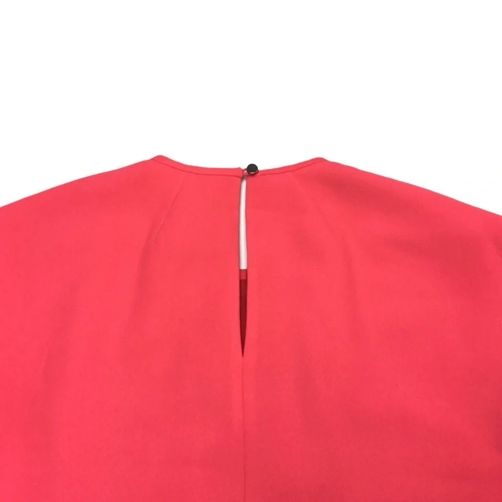 Kate Spade Shaft Smock Dress in Coral Pink